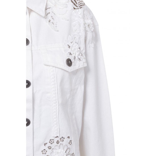 Geaca denim Desigual, WARHOL WEDDING, L