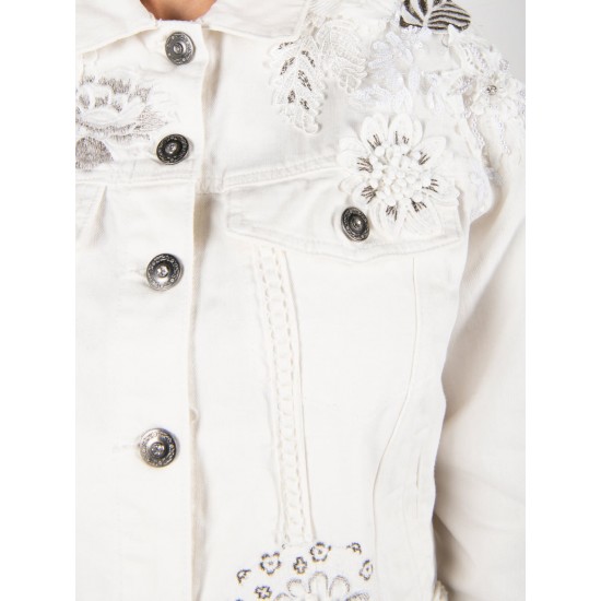 Geaca denim Desigual, WARHOL WEDDING, L