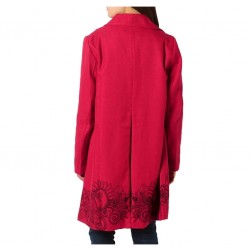 Palton rosu Desigual XL 