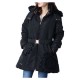 Parka Desigual CLARA, matlasata, cu gluga detasabila, M