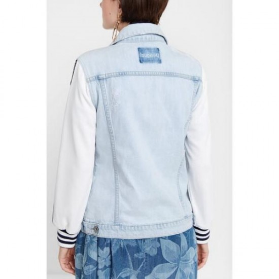 Geaca denim Desigual COURI, XS