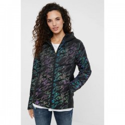 Geaca Desigual reversibila, cu gluga, PADDED IRIDESCENT, S
