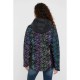 Geaca Desigual reversibila, cu gluga, PADDED IRIDESCENT, S