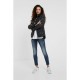 Geaca Desigual reversibila, cu gluga, PADDED IRIDESCENT, S