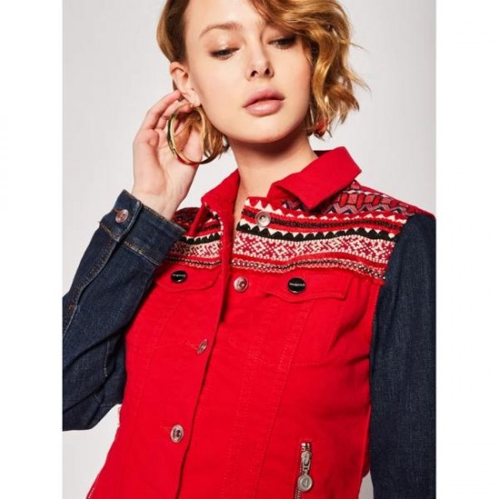 Geaca denim Desigual DUVAL, S