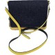 Geanta O bag din poliuretan & piele ecologica & denim