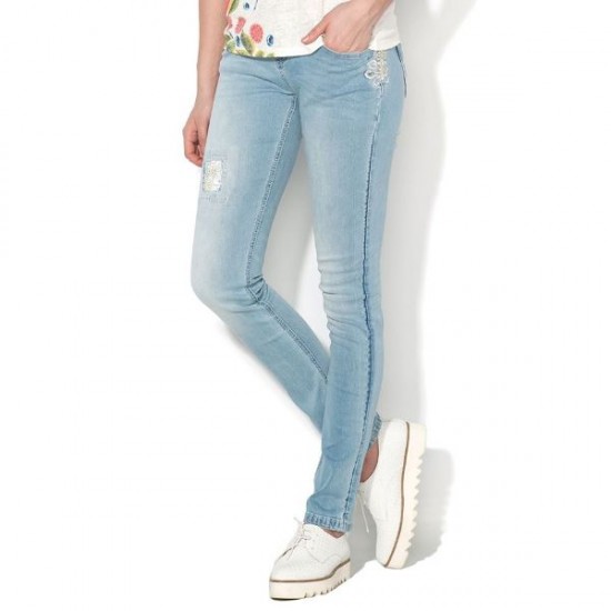 Pantaloni denim Desigual  M