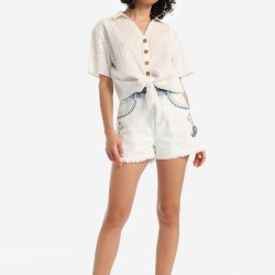 Pantaloni Desigual  denim SEAFLOWER, S, XL