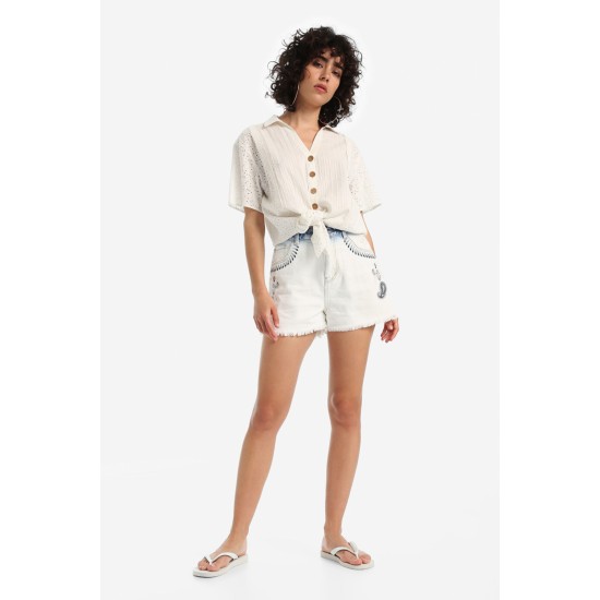 Pantaloni Desigual  denim SEAFLOWER, S, XL