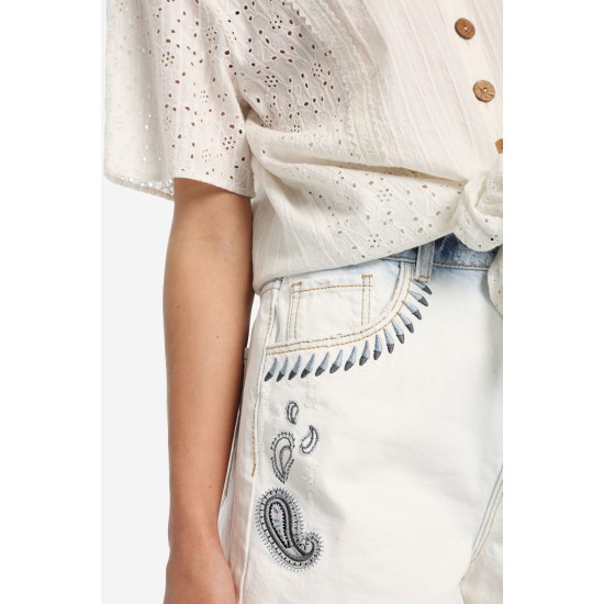 Pantaloni Desigual  denim SEAFLOWER, S, XL