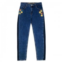 Pantaloni denim Desigual, S