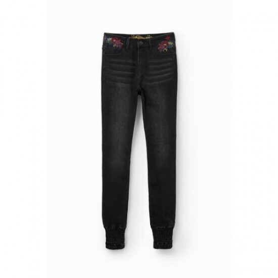 Pantaloni denim Desigual DESIRE, XS