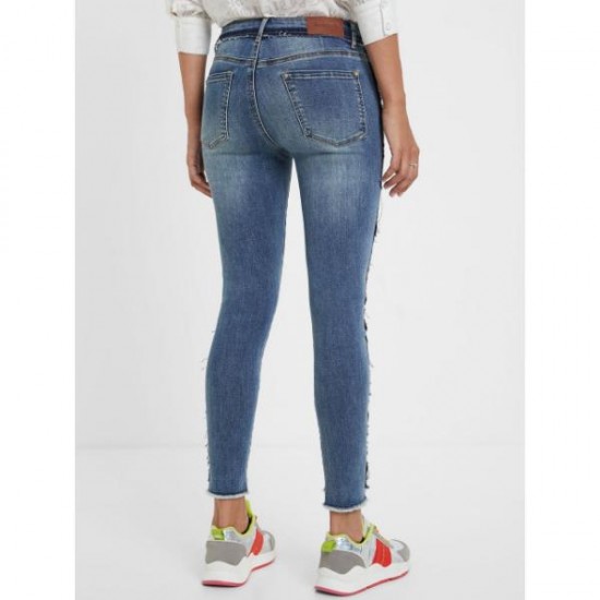 Pantaloni denim Desigual  MIAMI, skinny, XS