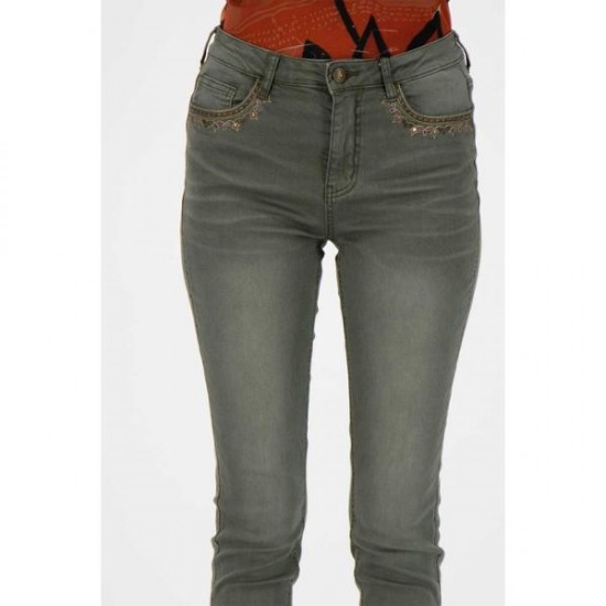 Pantaloni denim Desigual BALI, S