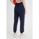 Pantaloni Desigual cu snur si elastic in talie, YAKARTA, XS
