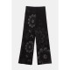 Pantaloni Desigual  cu insertii metalizate, LUA, L