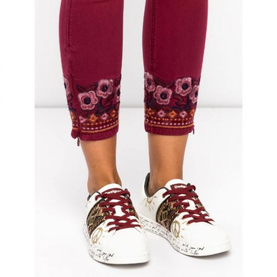 Pantaloni denim Desigual MIAMI COLORS, S