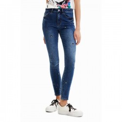 Pantaloni denim Desigual  skinny, Mickey, S
