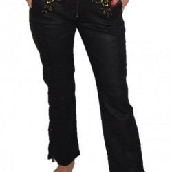 Pantaloni Desigual din piele ecologica TERESA,  S