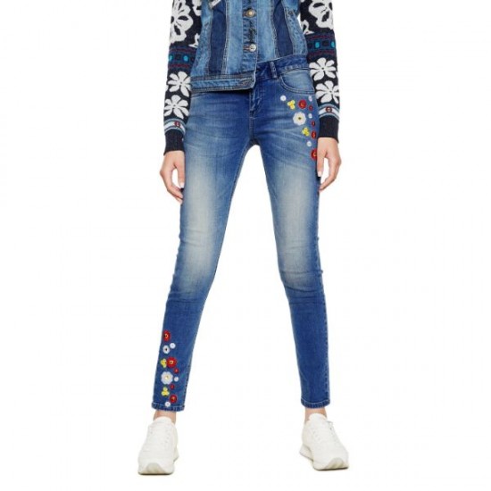 Pantaloni denim Desigual  S