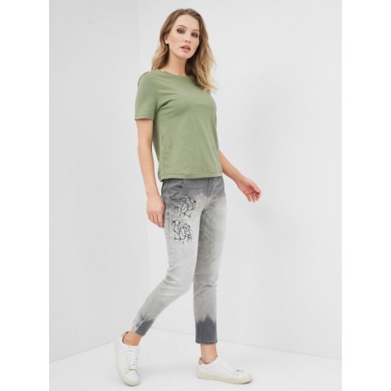 Pantaloni Desigual  PLOMO, XS