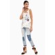 Pantaloni denim Desigual OLGA,  XS