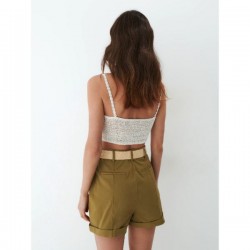 Pantaloni Mohito cu curea, S