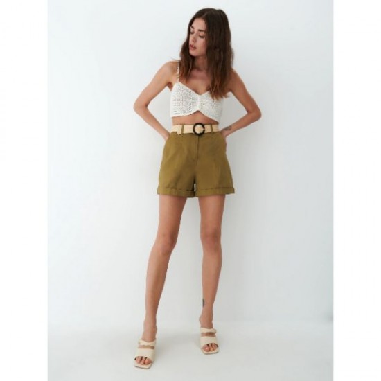 Pantaloni Mohito cu curea, S