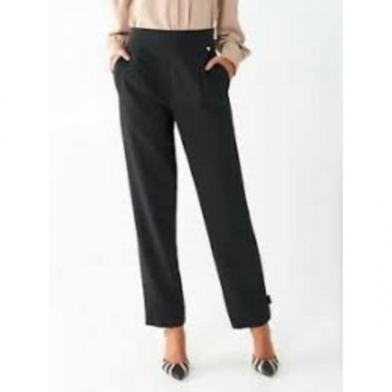 Pantaloni Rinascimento cu buzunare laterale, fermoar la spate, S, M