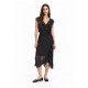 Rochie Bréal  L, XL, cu insertii stelute aurii - LICHIDARE STOC!
