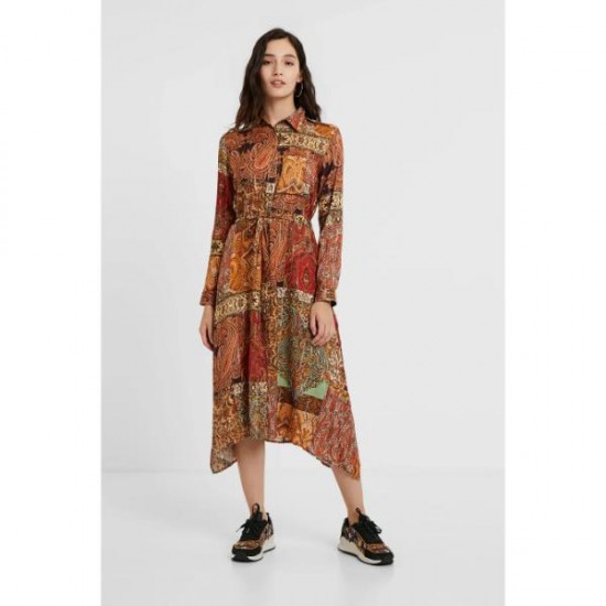 Rochie Desigual cu insertii aurii, ESTAMBUL, M