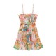 Rochie Desigual cu insertii argintii, cu talie pe elastic, SUMATRA, L