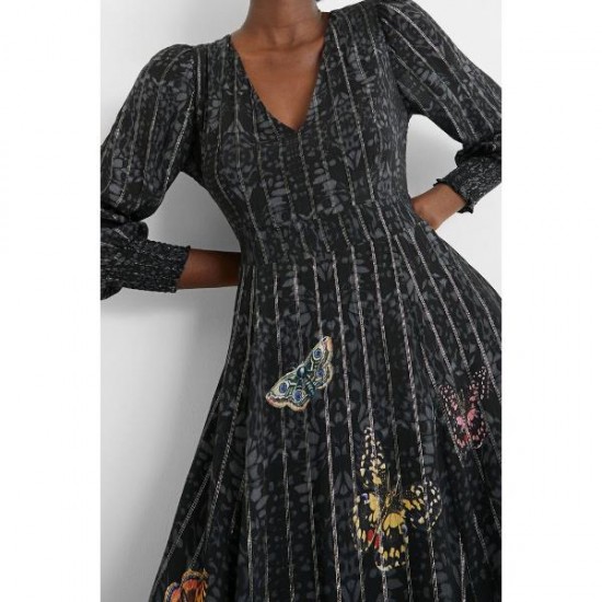Rochie Desigual cu insertii argintii, IVE, S