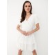 Rochie Mohito cu ornamente ajurate, XL